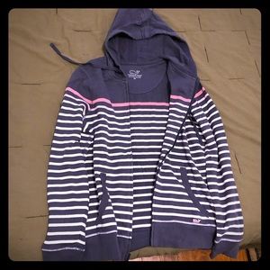 Vineyard Vines Hooded Zip Up Sweatshirt (Rare!)